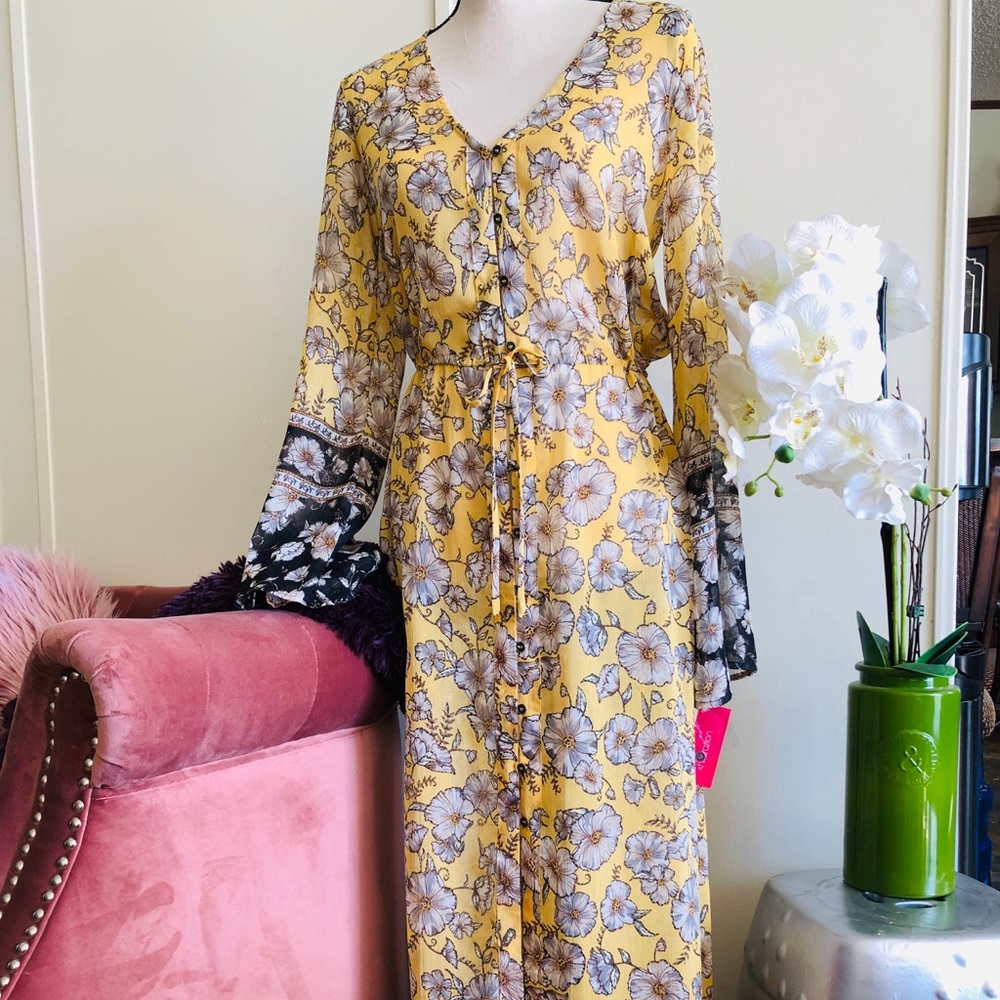💎NWT XHILARATION MAXI DRESS - Picture 4 of 9